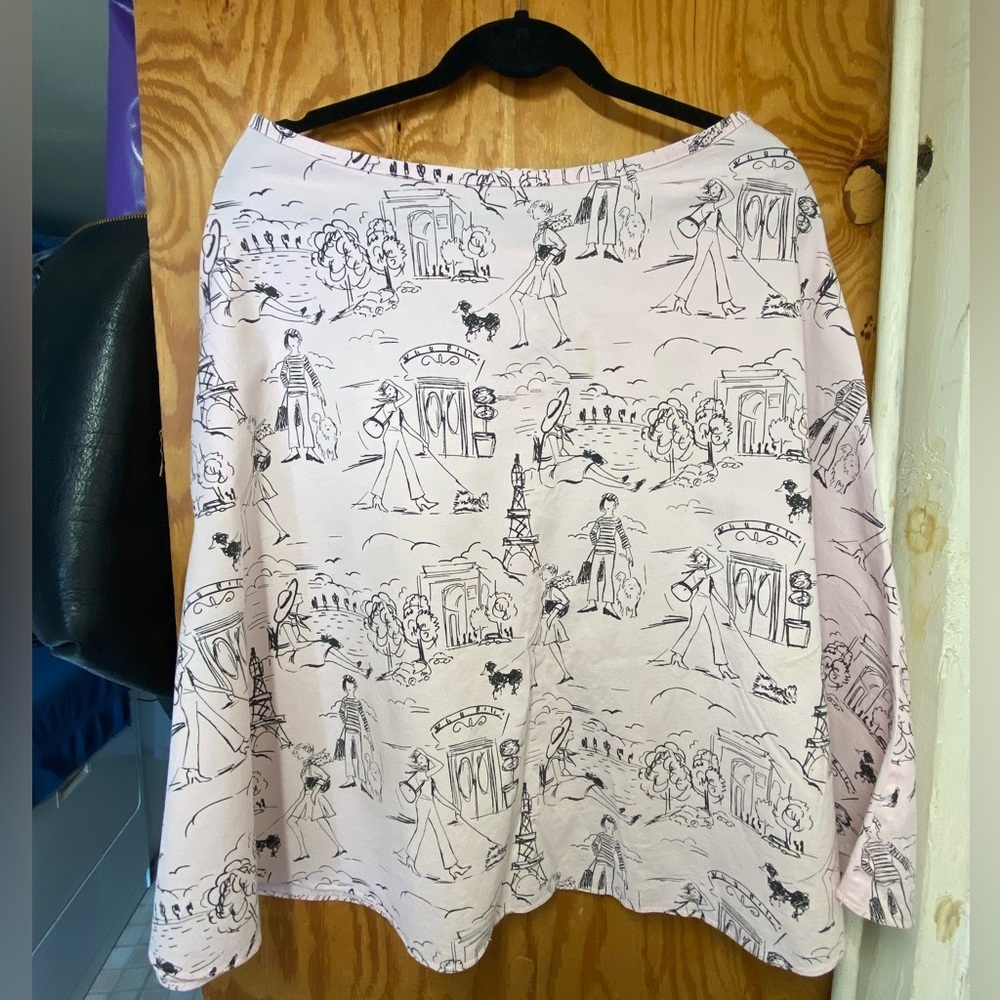 Vintage Luly K New York City A line Skirt